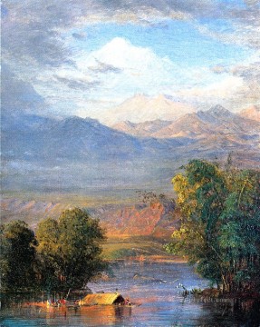 風景 Painting - マグダレナ川 エクアドルの風景 ハドソン川 フレデリック・エドウィン教会の風景